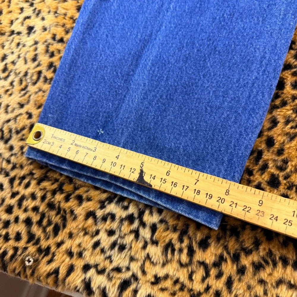 Vintage 80s Wrangler Cowboy Cut Denim Blue Jeans 31MWZPW 36x28 Made in USA